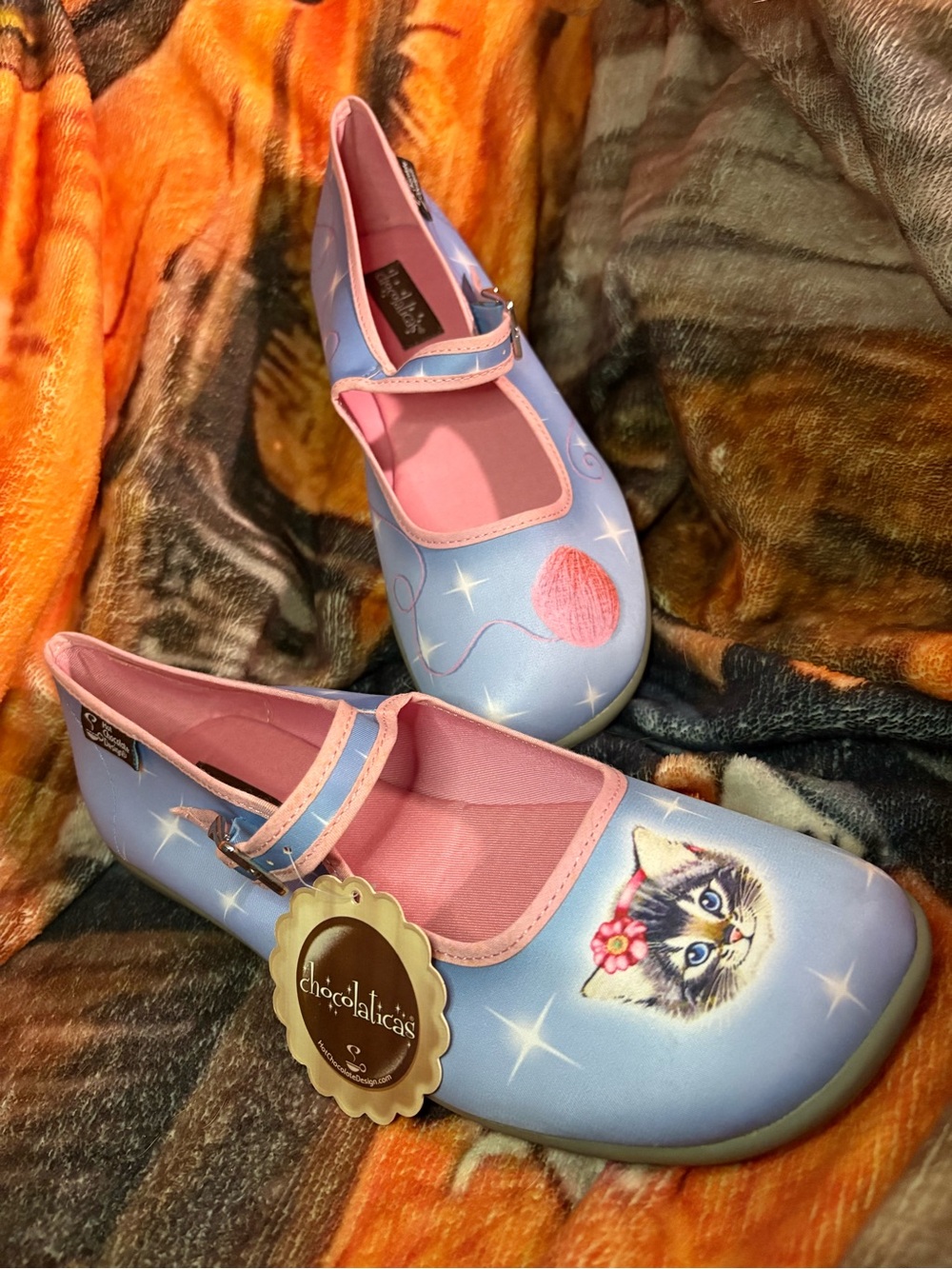 NWT Hot Chocolate Design Sussy Cat Size 9